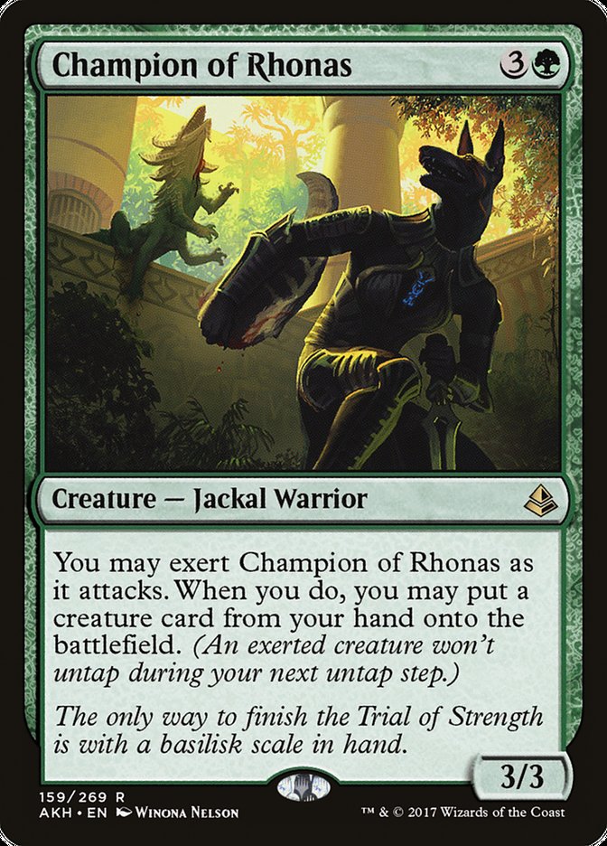 Champion of Rhonas (159) [Amonkhet] | Odin's Place