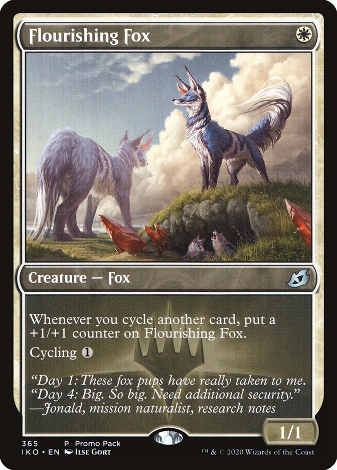 Flourishing Fox (Promo Pack) [Ikoria: Lair of Behemoths Promos] | Odin's Place