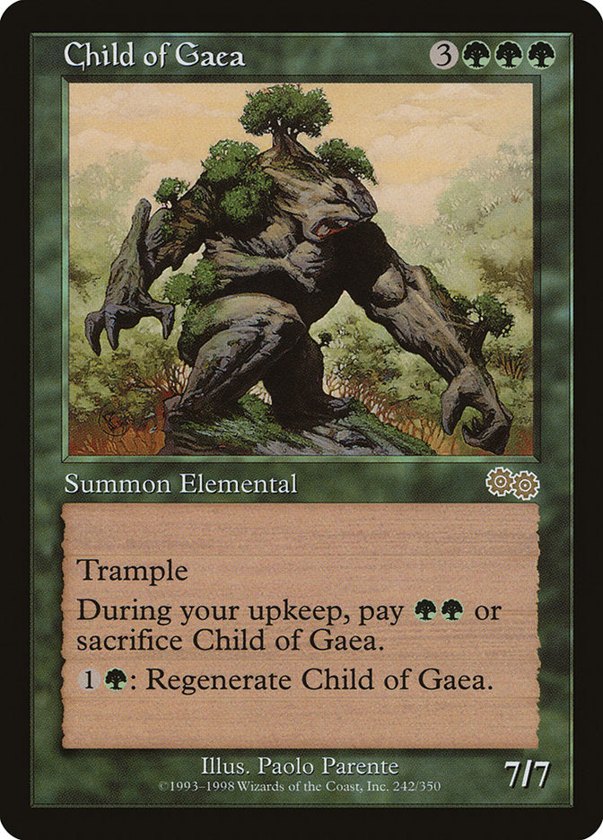 Child of Gaea (242) [Urza's Saga] | Odin's Place