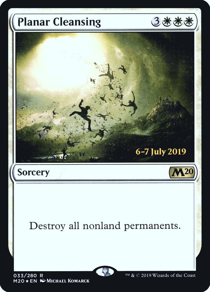 Planar Cleansing [Core Set 2020 Prerelease Promos] | Odin's Place
