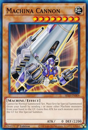 Machina Cannon [SR10-EN009] Common | Odin's Place