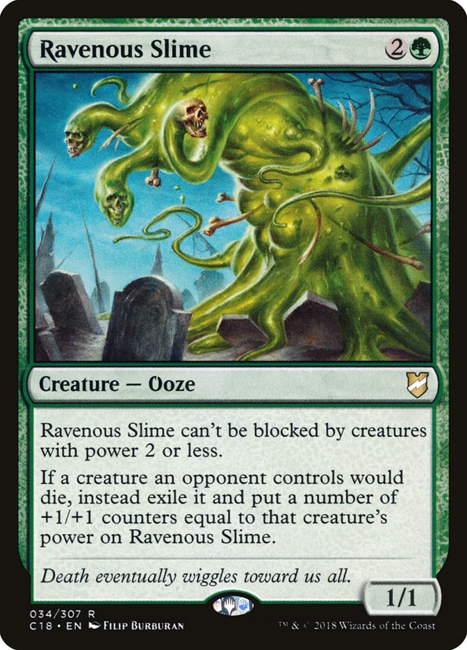 Ravenous Slime (34) [Commander 2018] | Odin's Place