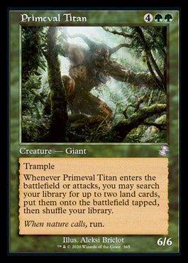 Primeval Titan (Timeshifted) [Time Spiral Remastered] | Odin's Place