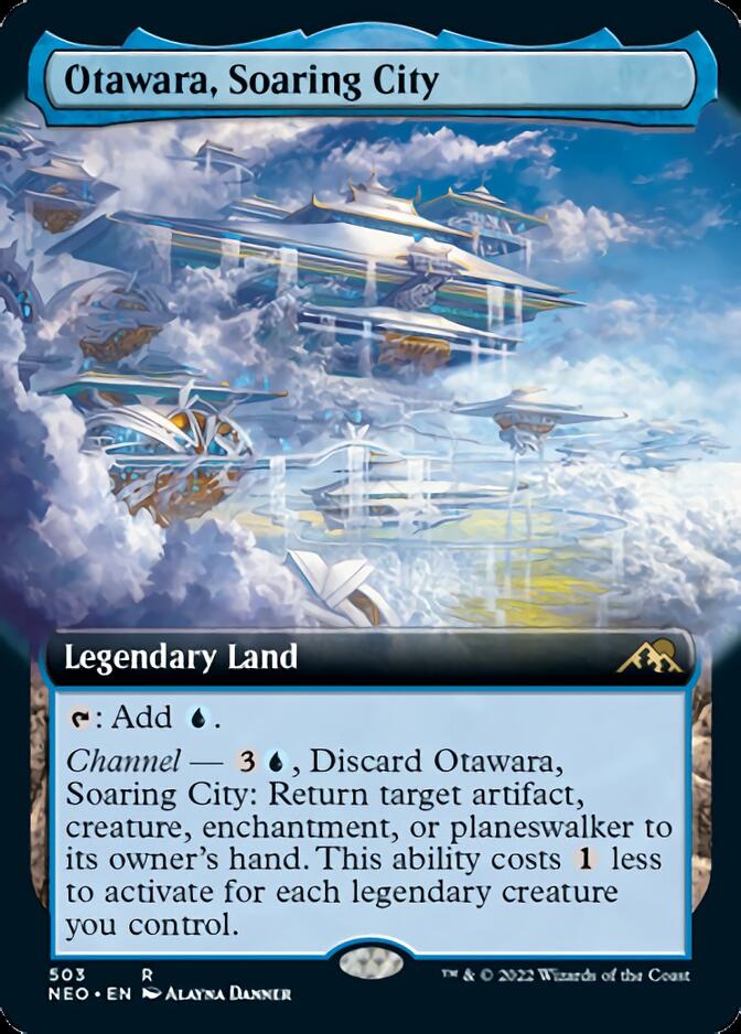Otawara, Soaring City (Extended Art) [Kamigawa: Neon Dynasty] | Odin's Place