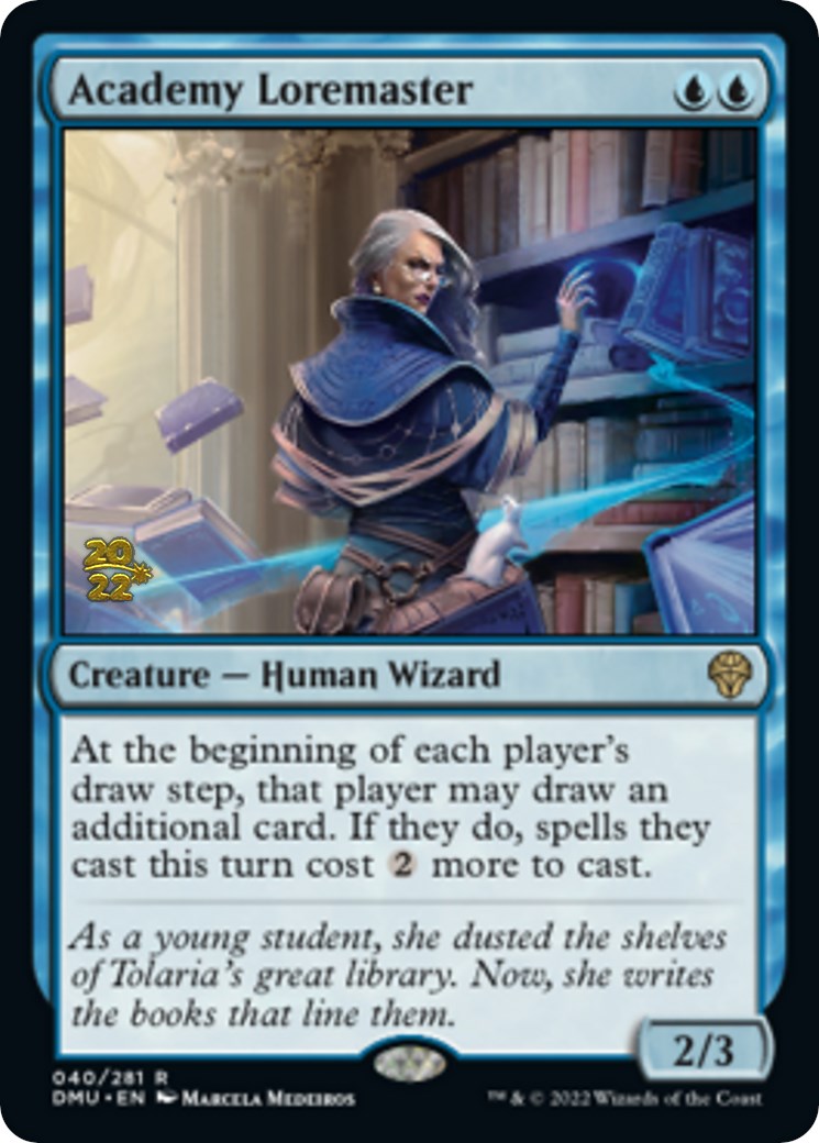 Academy Loremaster [Dominaria United Prerelease Promos] | Odin's Place