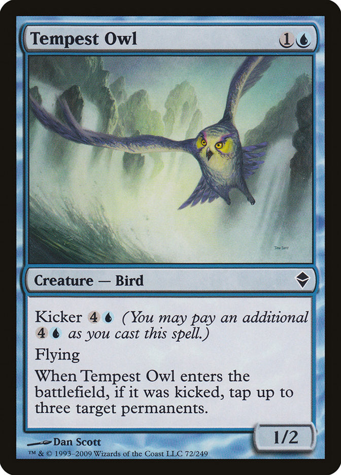 Tempest Owl (72) [Zendikar] | Odin's Place