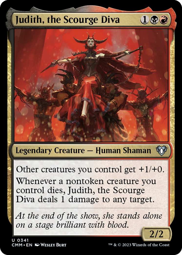Judith, the Scourge Diva [Commander Masters] | Odin's Place