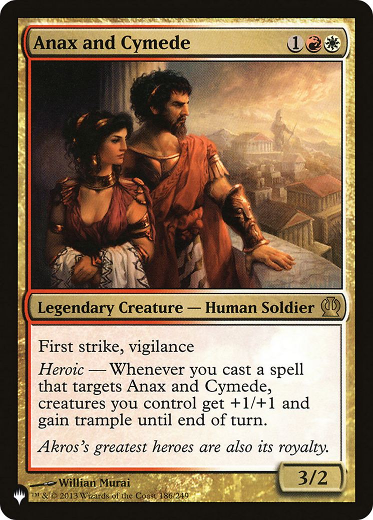 Anax and Cymede [The List] | Odin's Place