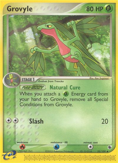 Grovyle (32/109) [EX: Ruby & Sapphire] | Odin's Place