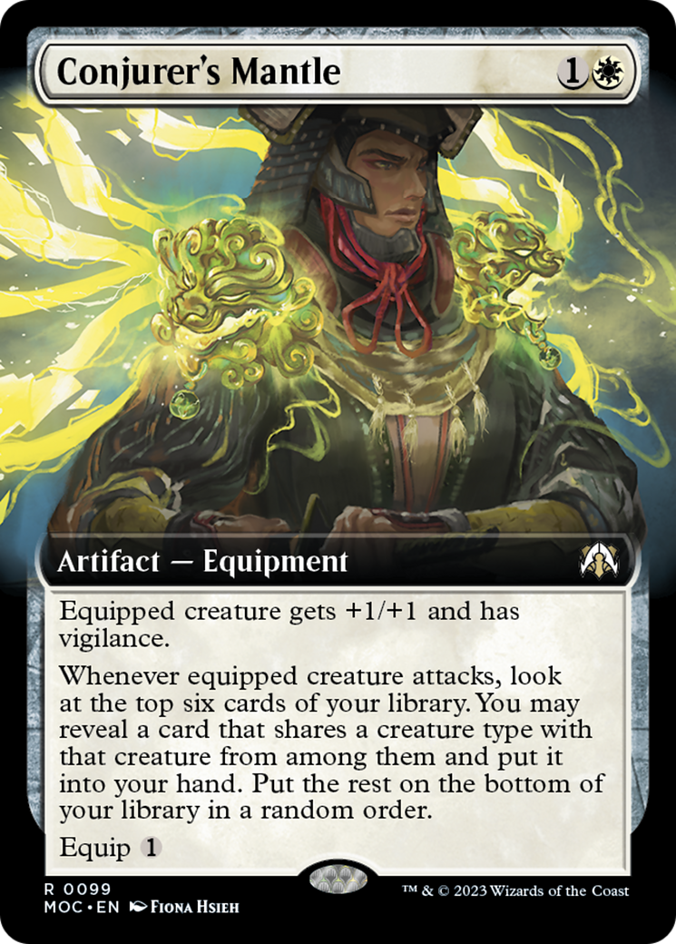 Conjurer's Mantle (Extended Art) [March of the Machine Commander] | Odin's Place