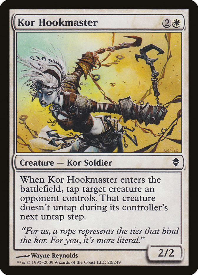 Kor Hookmaster (20) [Zendikar] | Odin's Place