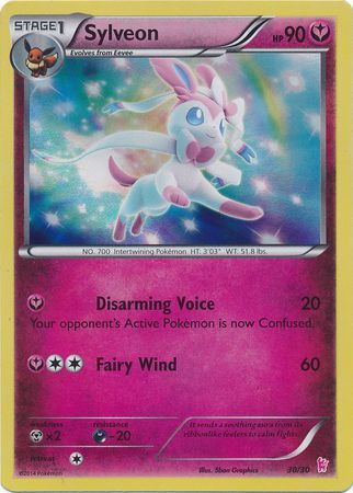Sylveon (30/30) [XY: Trainer Kit - Sylveon] | Odin's Place
