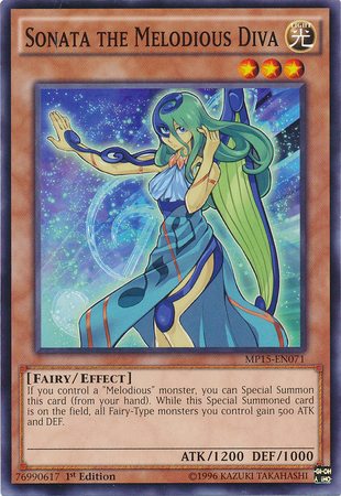 Sonata the Melodious Diva [MP15-EN071] Common | Odin's Place