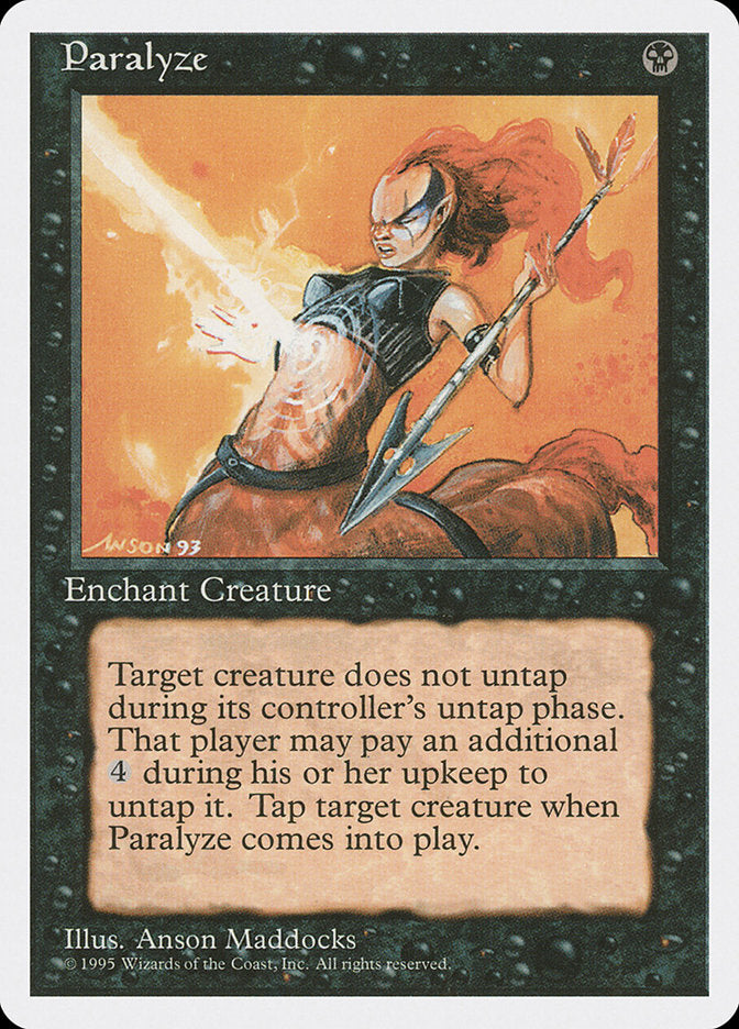 Paralyze (151) [Fourth Edition] | Odin's Place