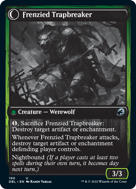Outland Liberator // Frenzied Trapbreaker [Innistrad: Double Feature] | Odin's Place