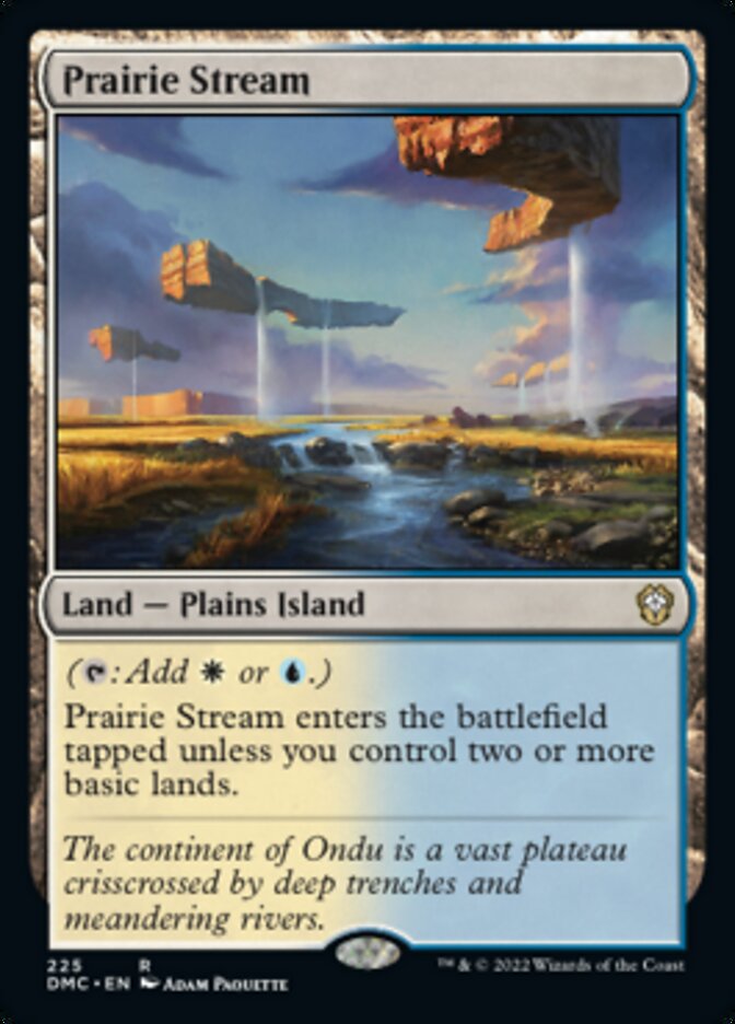 Prairie Stream [Dominaria United Commander] | Odin's Place