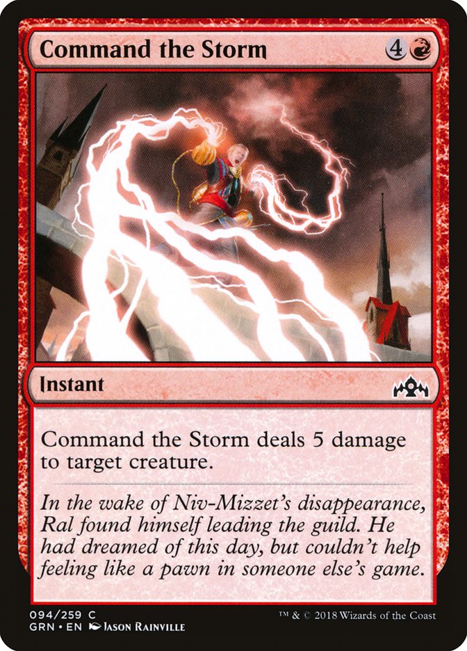 Command the Storm (94) [Guilds of Ravnica] | Odin's Place