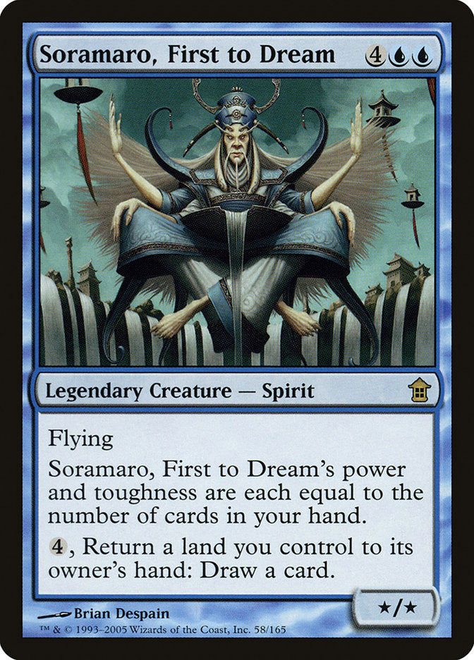 Soramaro, First to Dream (58) [Saviors of Kamigawa] | Odin's Place