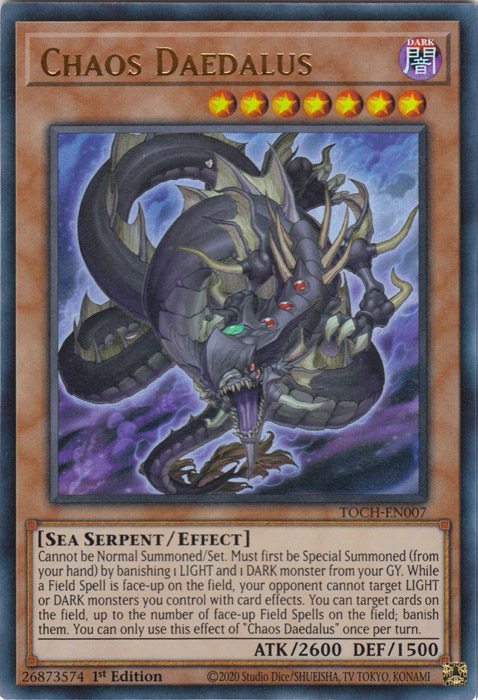 Chaos Daedalus [TOCH-EN007] Ultra Rare | Odin's Place
