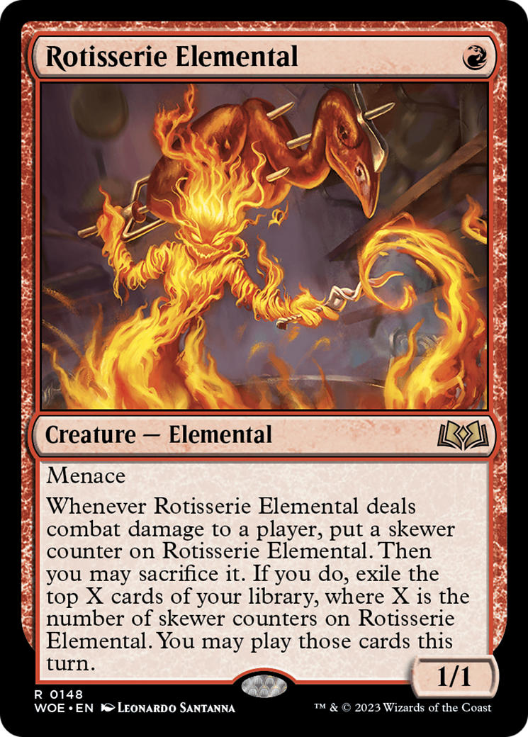 Rotisserie Elemental [Wilds of Eldraine] | Odin's Place