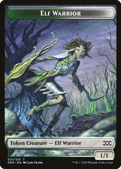Copy // Elf Warrior Double-Sided Token [Double Masters Tokens] | Odin's Place