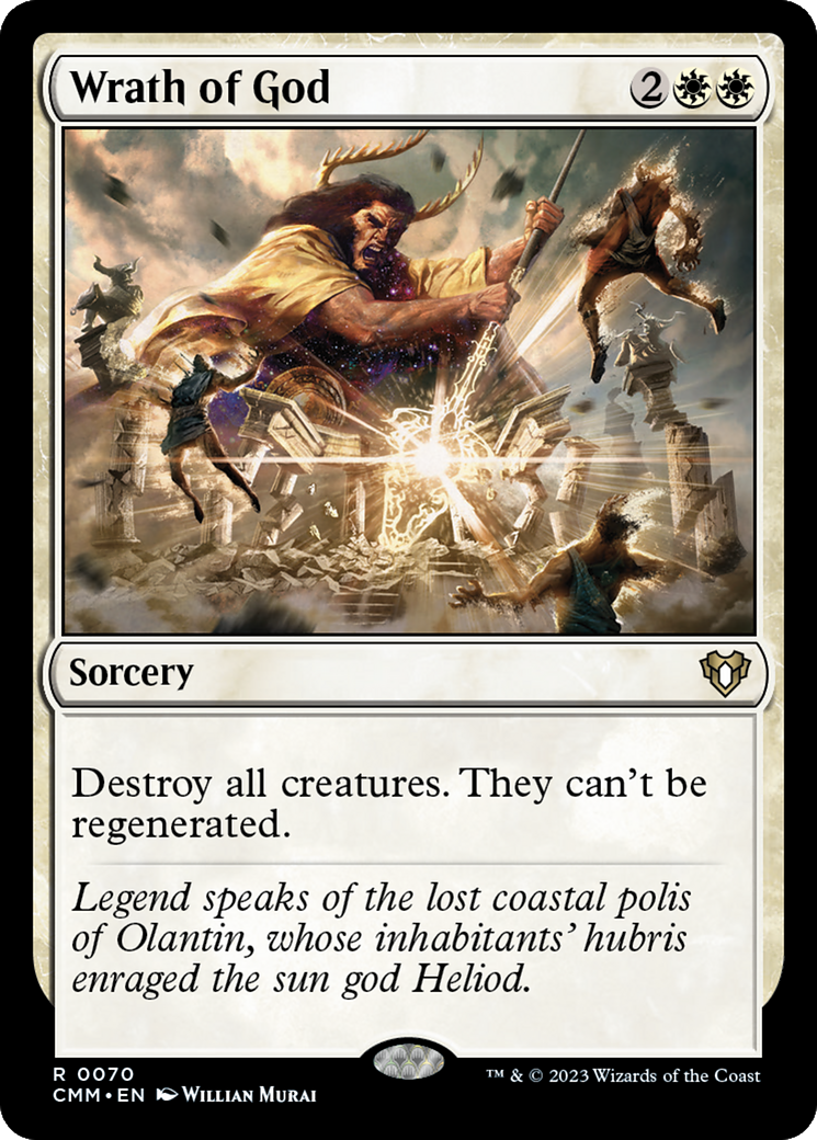 Wrath of God [Commander Masters] | Odin's Place