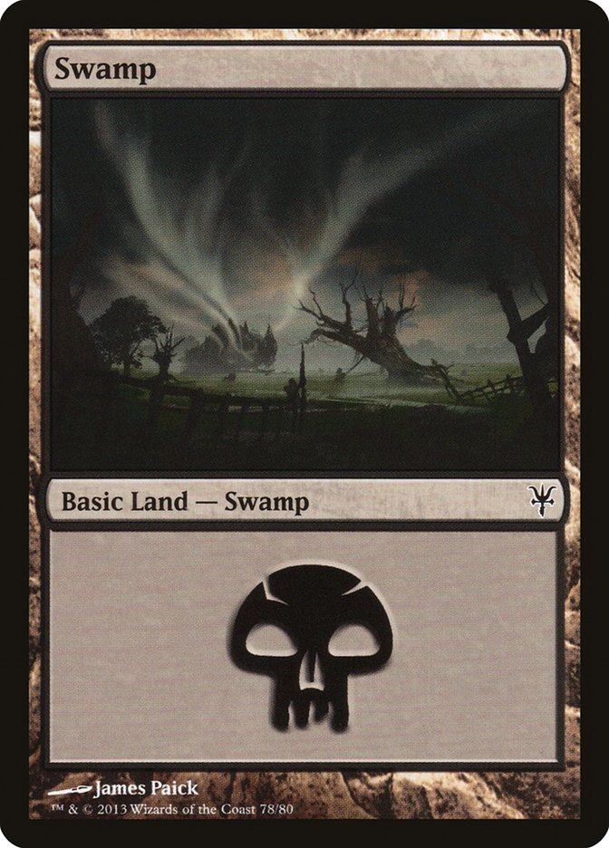 Swamp (78) [Duel Decks: Sorin vs. Tibalt] | Odin's Place