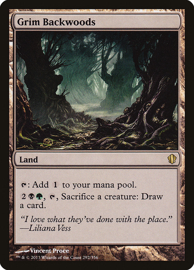 Grim Backwoods (292) [Commander 2013] | Odin's Place