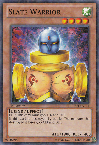 Slate Warrior [BP01-EN121] Starfoil Rare | Odin's Place