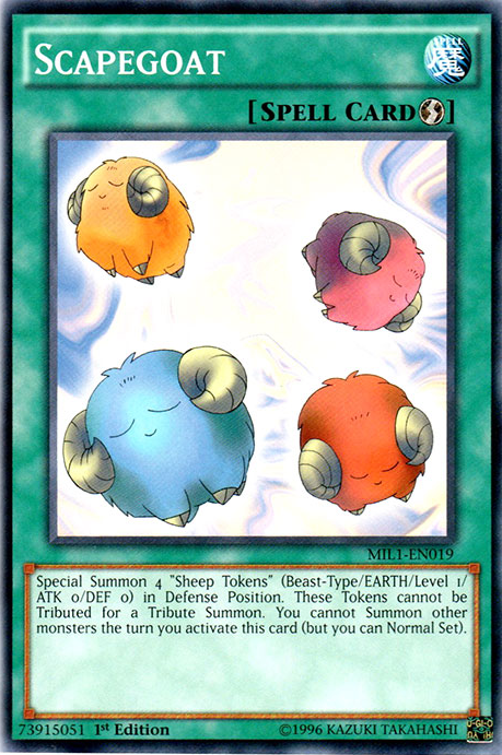 Scapegoat [MIL1-EN019] Common | Odin's Place