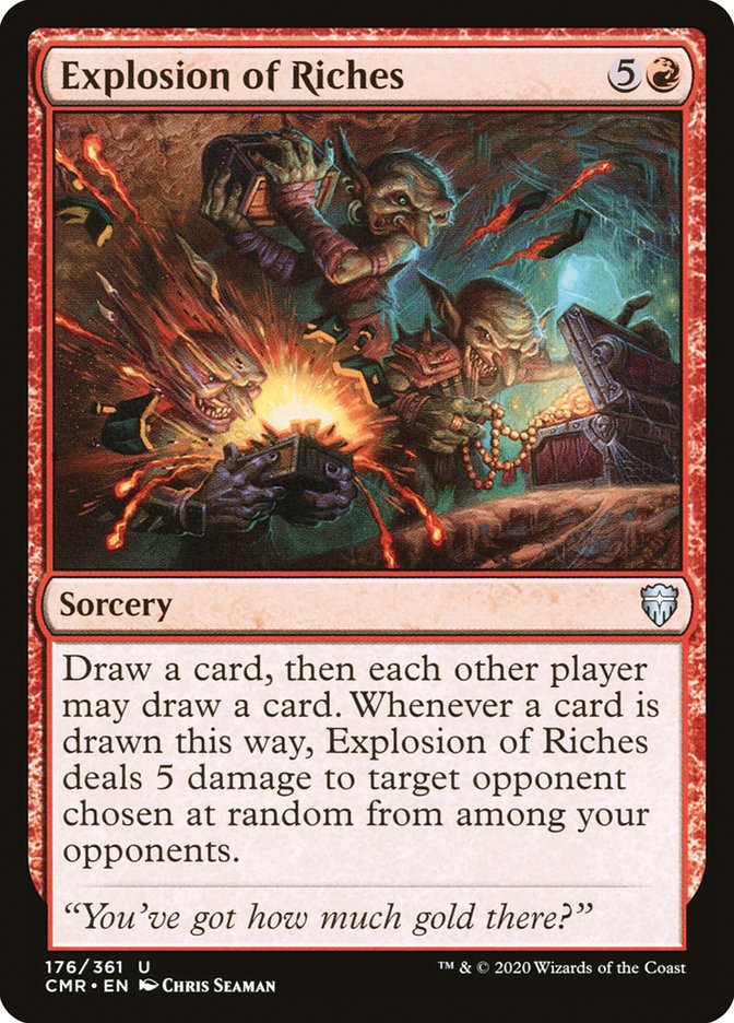 Explosion of Riches [Commander Legends] | Odin's Place