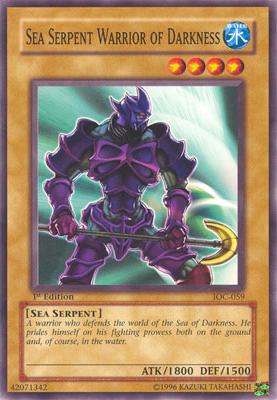 Sea Serpent Warrior of Darkness [IOC-059] Common | Odin's Place