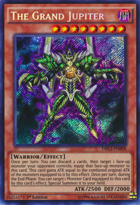 The Grand Jupiter [DRL3-EN008] Secret Rare | Odin's Place