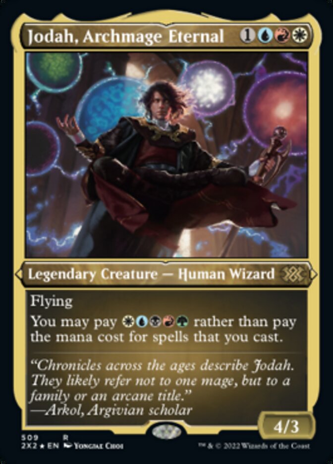Jodah, Archmage Eternal (Foil Etched) [Double Masters 2022] | Odin's Place