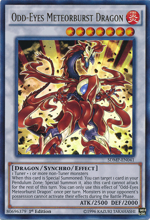 Odd-Eyes Meteorburst Dragon [SDMP-EN041] Ultra Rare | Odin's Place