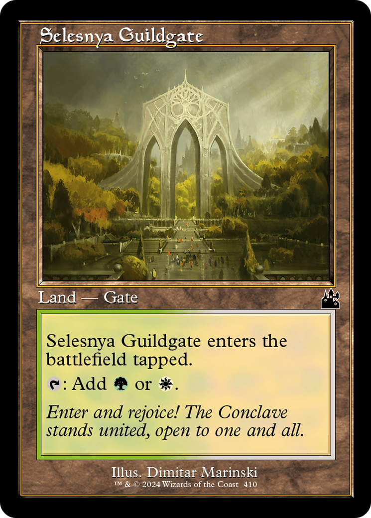 Selesnya Guildgate (Retro Frame) [Ravnica Remastered] | Odin's Place