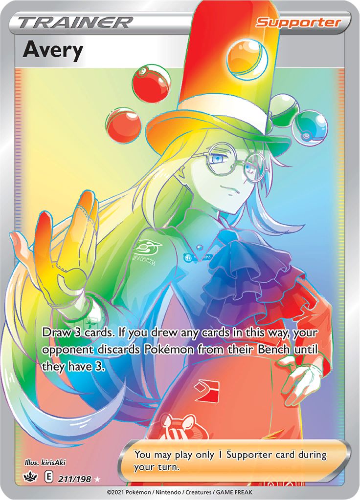 Avery (211/198) [Sword & Shield: Chilling Reign] | Odin's Place