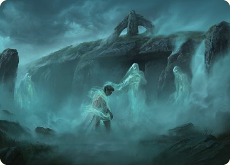 Fog on the Barrow-Downs Art Card [The Lord of the Rings: Tales of Middle-earth Art Series] | Odin's Place