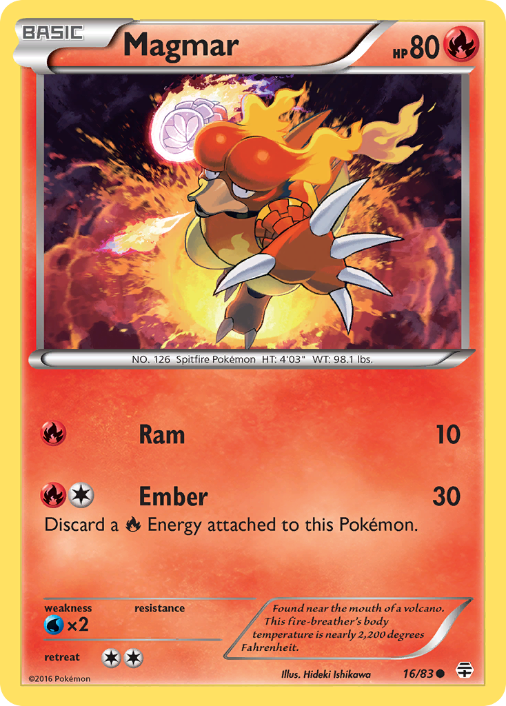 Magmar (16/83) [XY: Generations] | Odin's Place