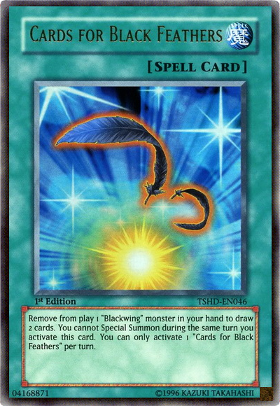 Cards for Black Feathers [TSHD-EN046] Ultra Rare | Odin's Place