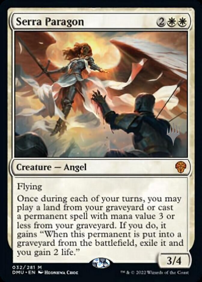 Serra Paragon (Promo Pack) [Dominaria United Promos] | Odin's Place