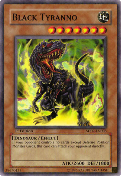 Black Tyranno [SD09-EN008] Common | Odin's Place