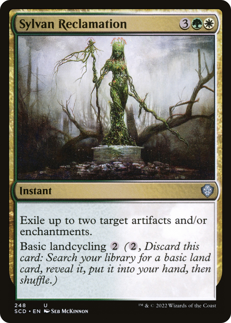Sylvan Reclamation [Starter Commander Decks] | Odin's Place