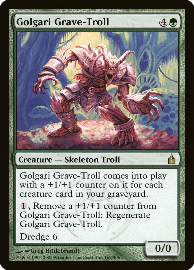 Golgari Grave-Troll (167) [Ravnica: City of Guilds] | Odin's Place