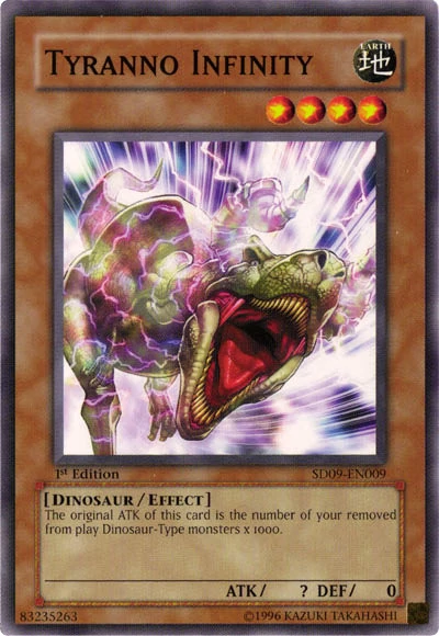 Tyranno Infinity [SD09-EN009] Common | Odin's Place
