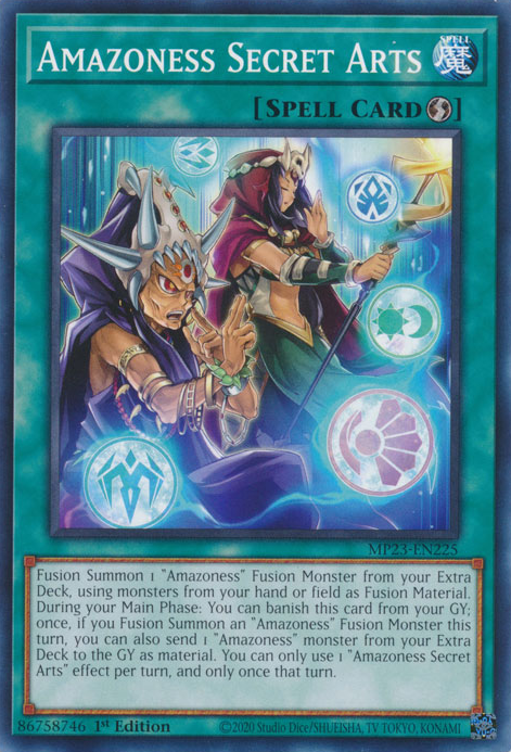 Amazoness Secret Arts [MP23-EN225] Common | Odin's Place