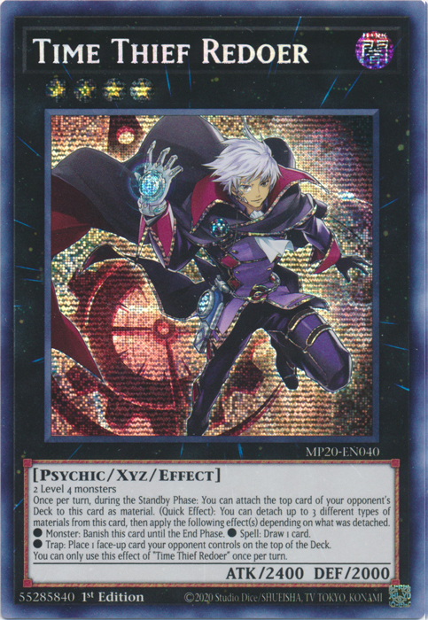 Time Thief Redoer [MP20-EN040] Prismatic Secret Rare | Odin's Place