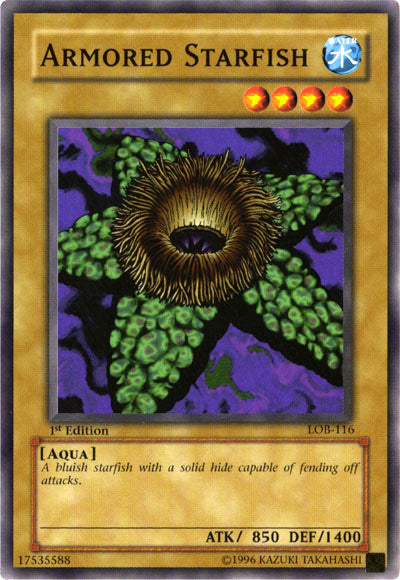 Armored Starfish [LOB-116] Common | Odin's Place