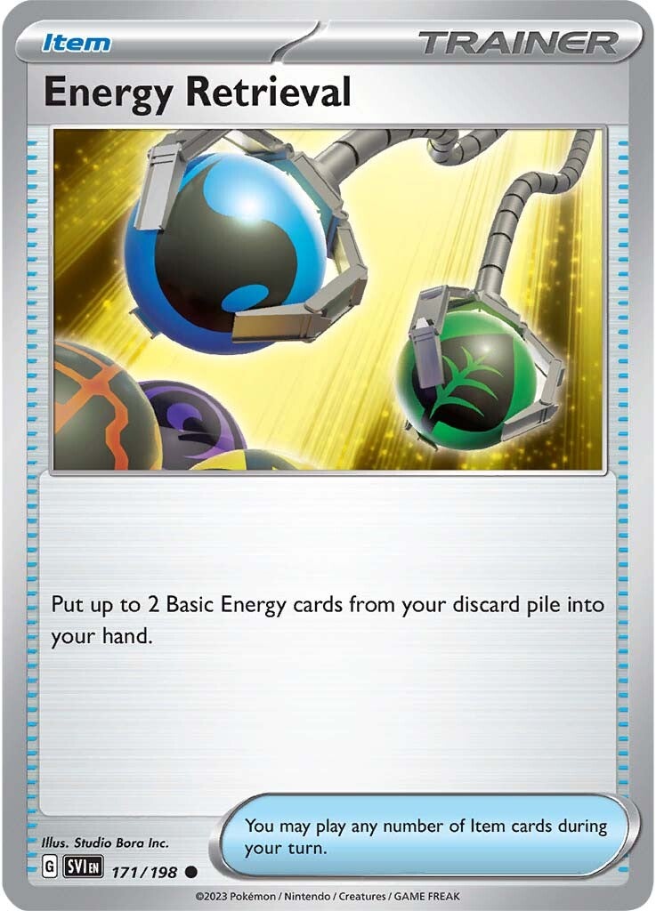 Energy Retrieval (171/198) [Scarlet & Violet: Base Set] | Odin's Place