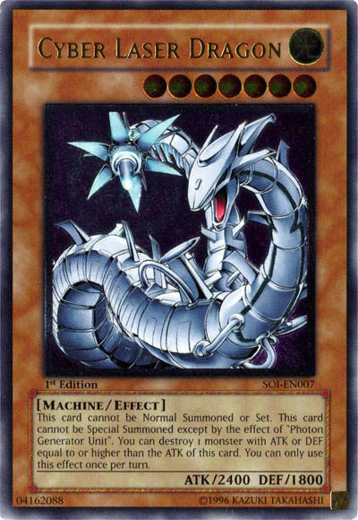 Cyber Laser Dragon (UTR) [SOI-EN007] Ultimate Rare | Odin's Place